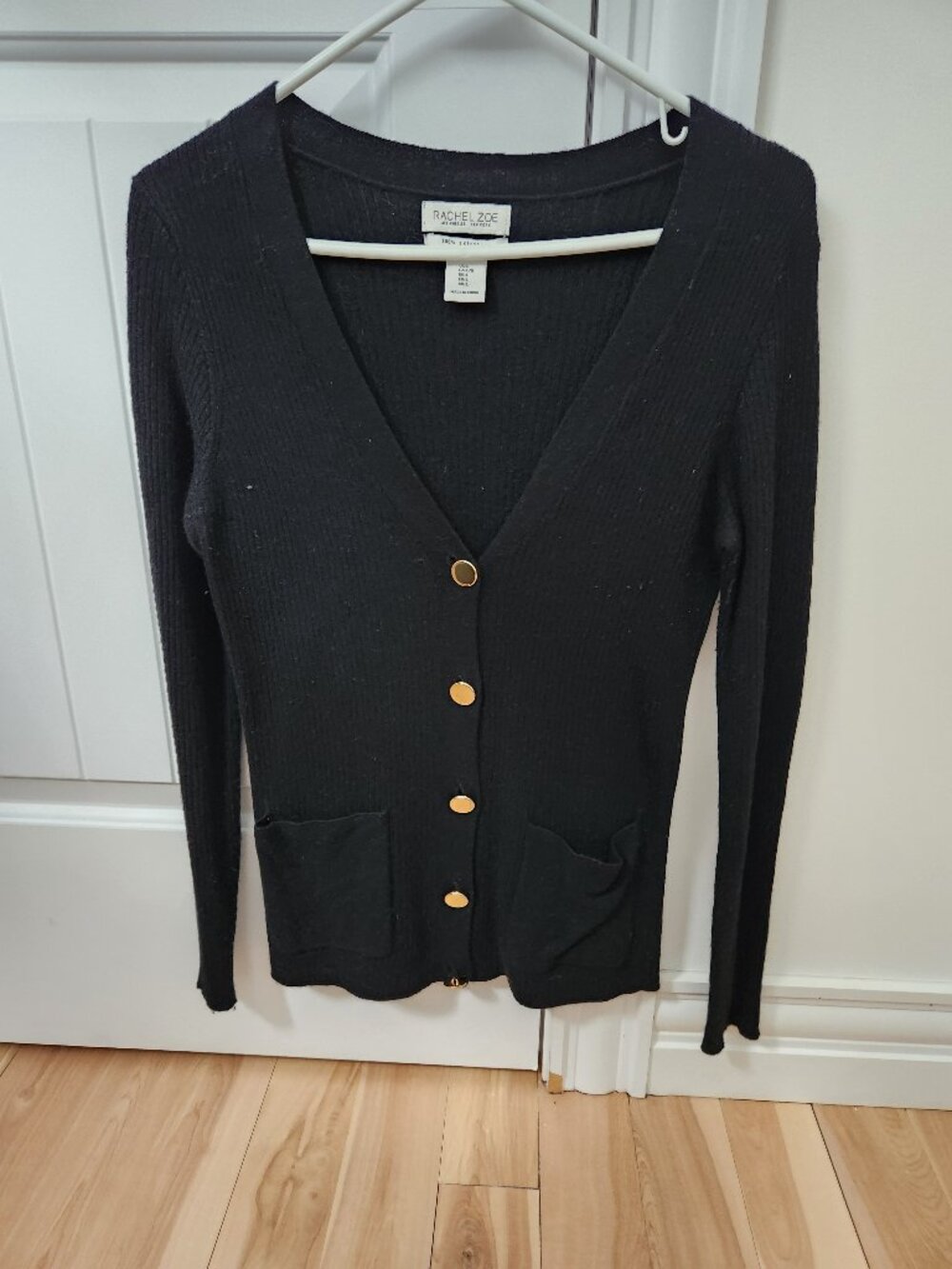 Rachel Zoe Black Knit Top